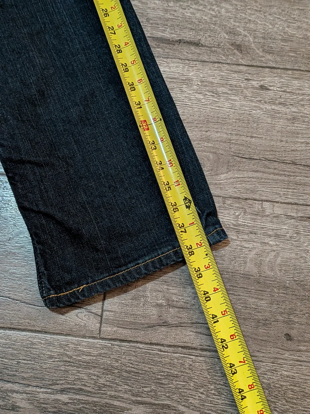 Levi's 541 Athletic Taper Jeans Men 46x29 Dark Wash Indigo Blue Measures 47x28